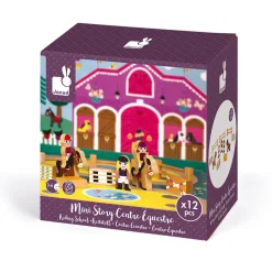 Janod Pony Club Mini Story Holz 12 Teile