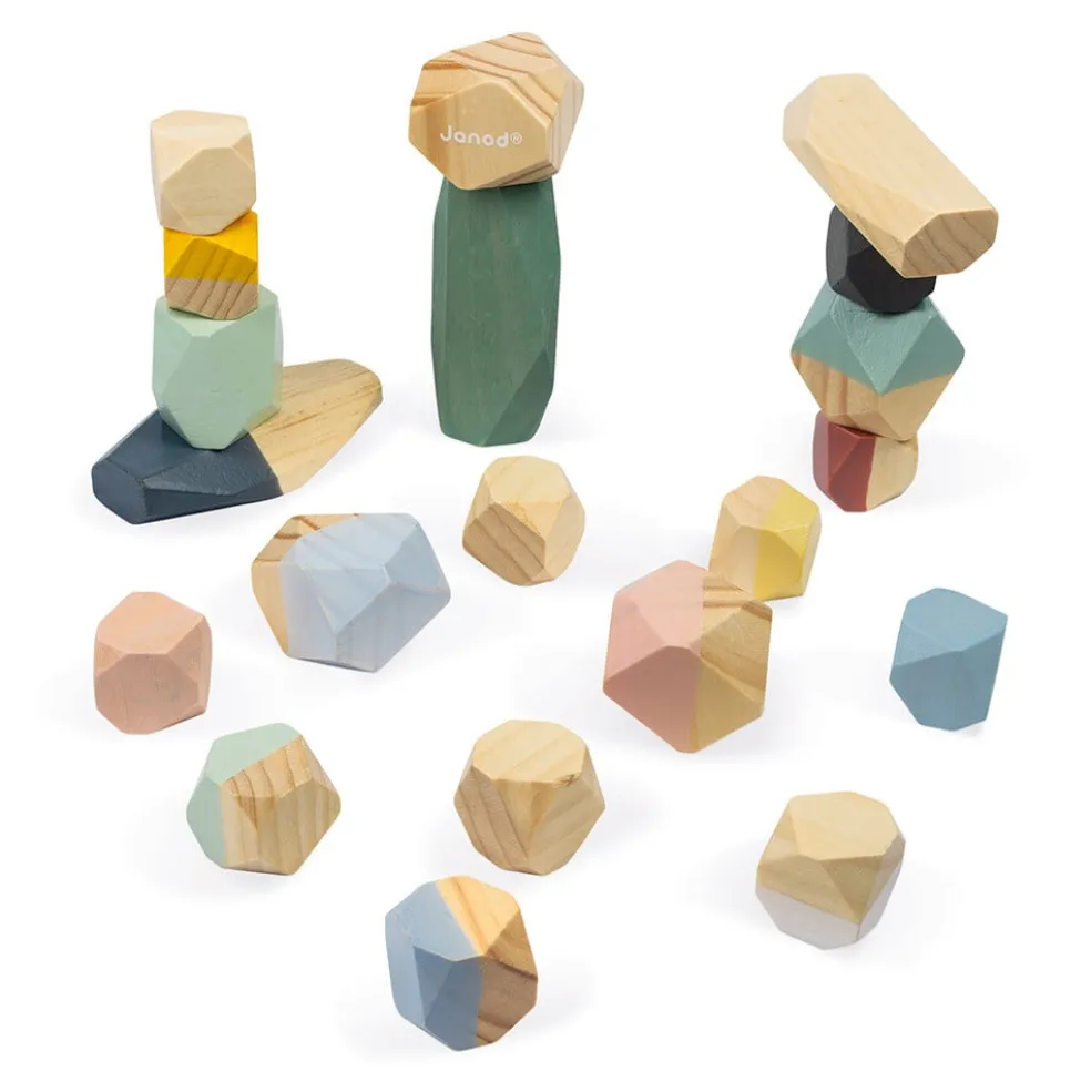 Janod Stapelsteine Sweet Cocoon Holz