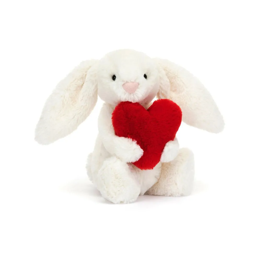 Jellycat Bashful Bunny Herz Hase Stofftier Small