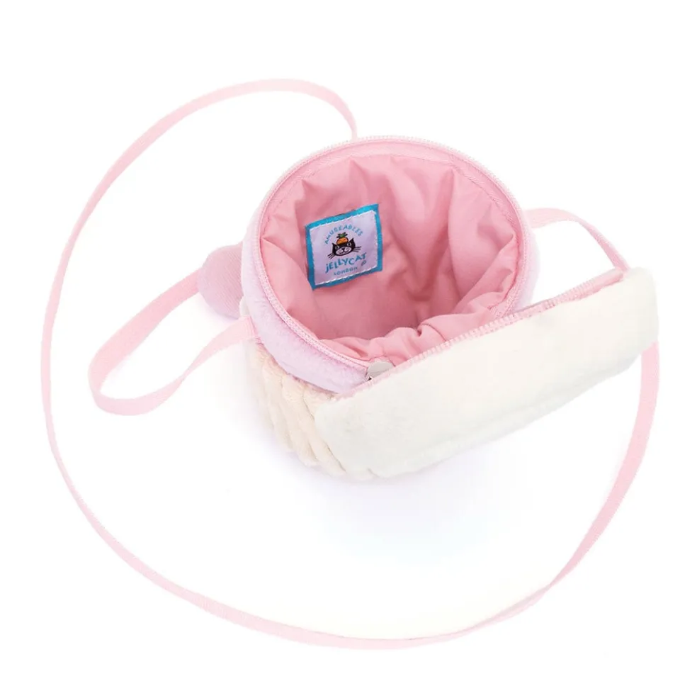 Jellycat Coffee To Go Tasche Rosa Amuseable