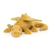 Jellycat Drache Kuscheltier Gold Huge 66 cm