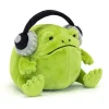 Jellycat Frosch Ricky Rain Frog Headphones 18 cm