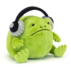 Jellycat Frosch Ricky Rain Frog Headphones 18 cm