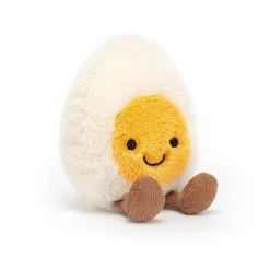 Jellycat Gekochtes Ei Happy Stofftier 14 cm