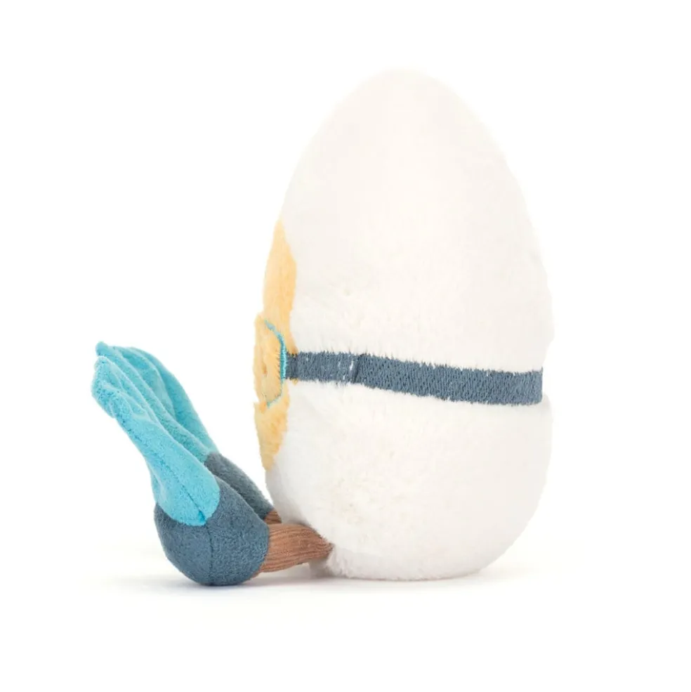 Jellycat Gekochtes Ei Scuba Stofftier 14 cm