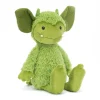 Jellycat Grizzo Gremlin Plüschfigur Grün 27 cm