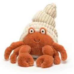 Jellycat Herman Hermit Krebs in Muschel Orange 29 cm