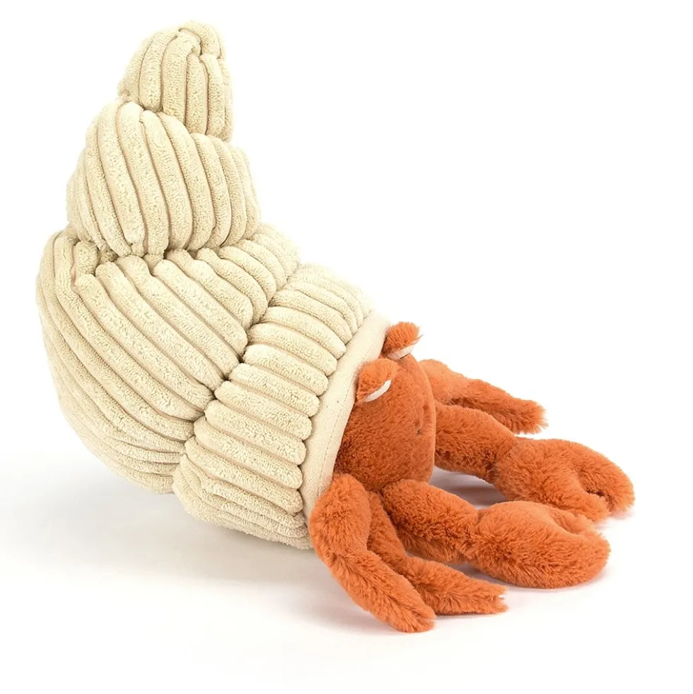 Jellycat Herman Hermit Krebs in Muschel Orange 29 cm