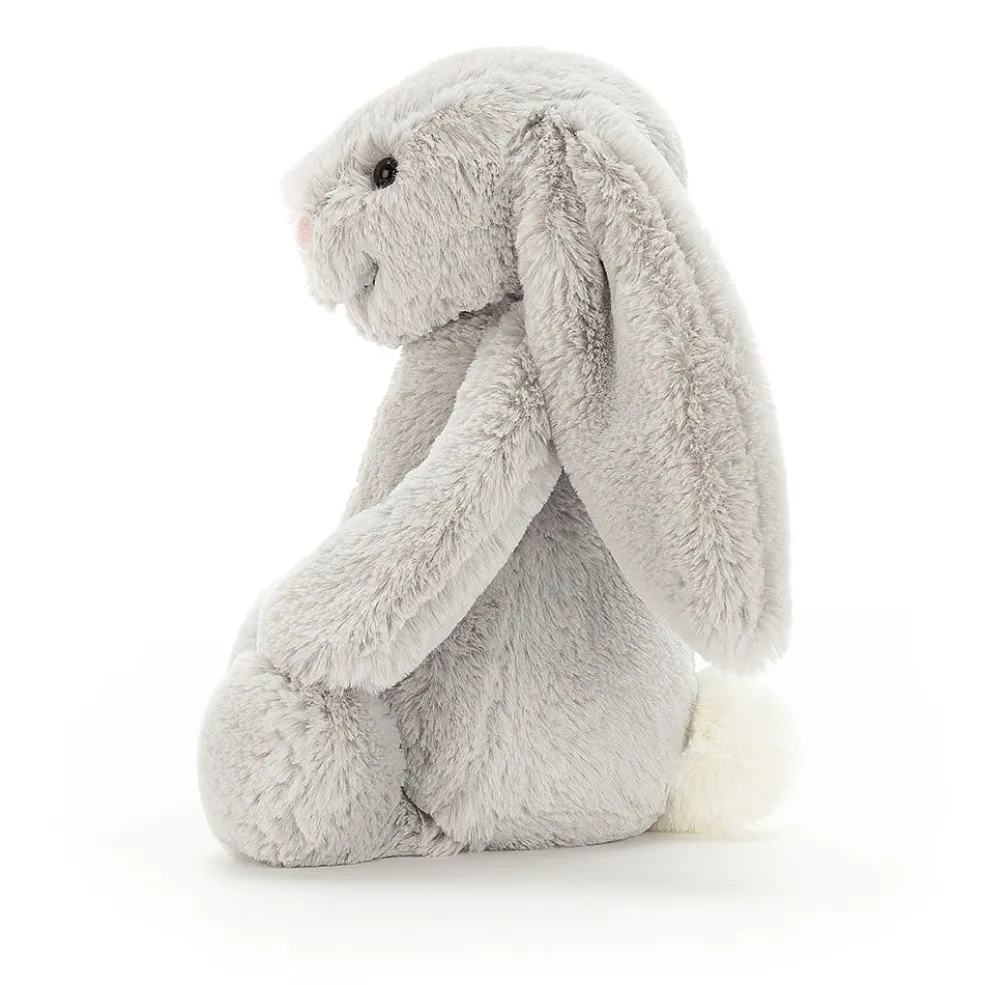 Jellycat Kaninchen Bashful Bunny Silber Medium 31 cm
