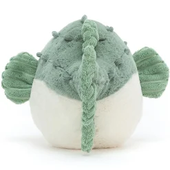 Jellycat Kugelfisch Pacey Kuscheltier Grün 23 cm