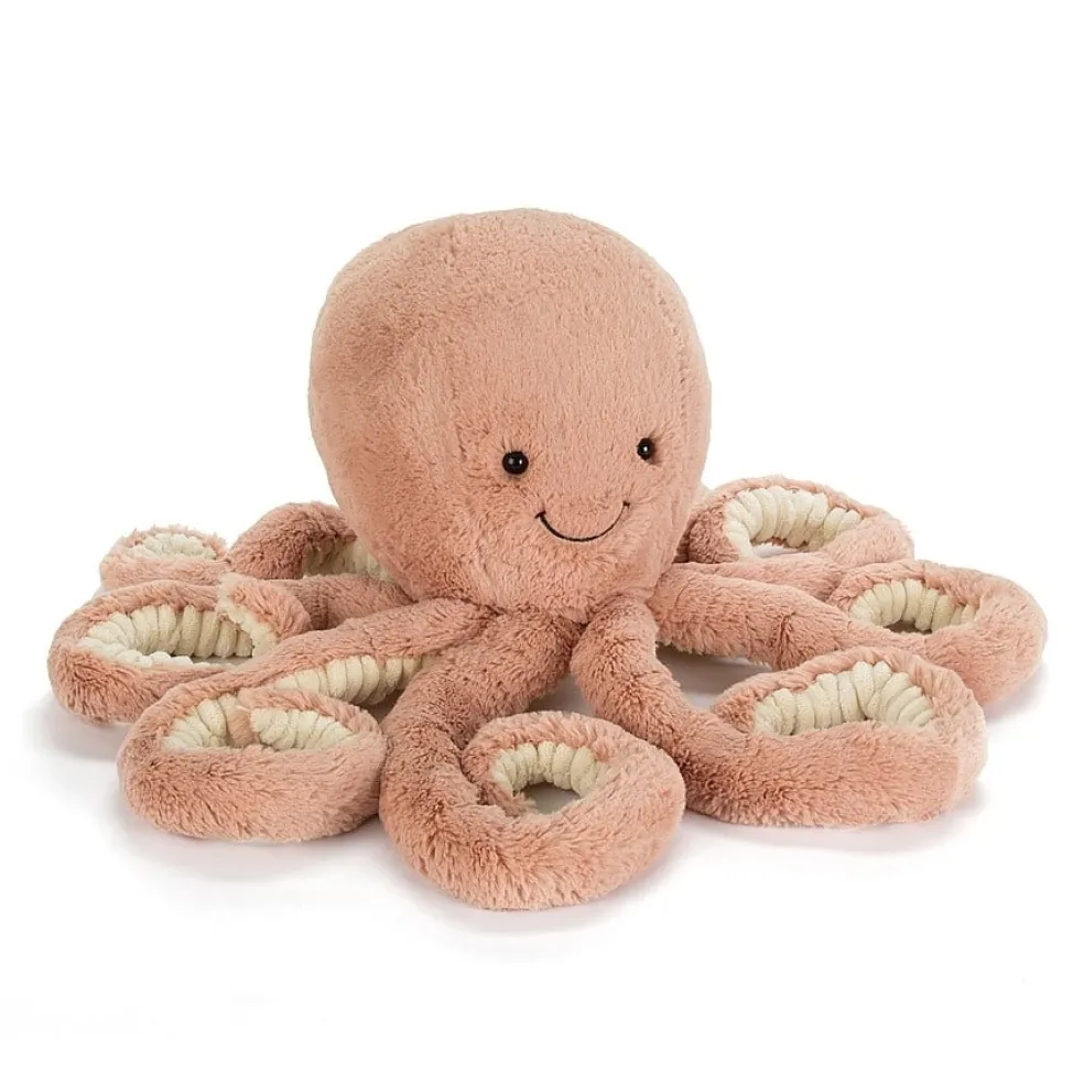 Jellycat Oktopus Odell Kuscheltier Rosa 23 cm