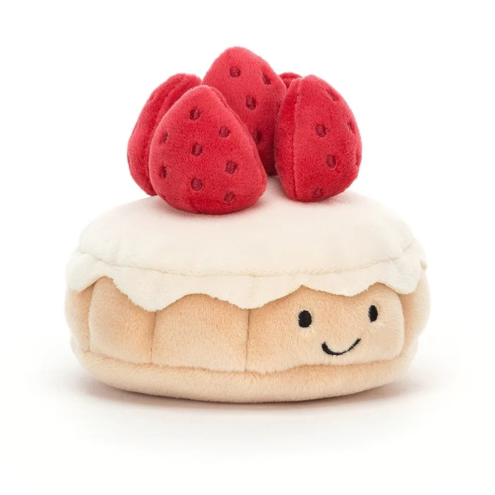 Jellycat Pretty Patisserie Tarte Aux Fraises Kuschel Torte