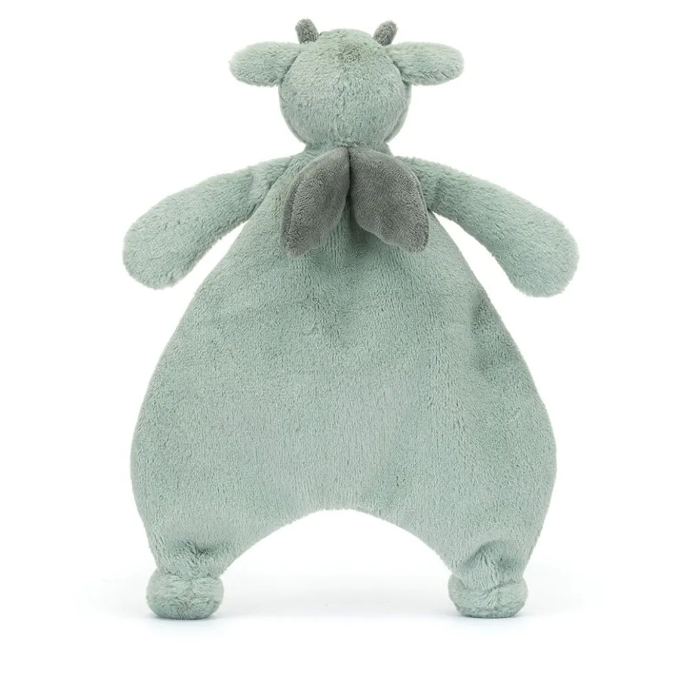 Jellycat Schmusetuch Drache Bashful Grün