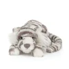 Jellycat Schnee Tiger Sacha Stofftier 28 cm
