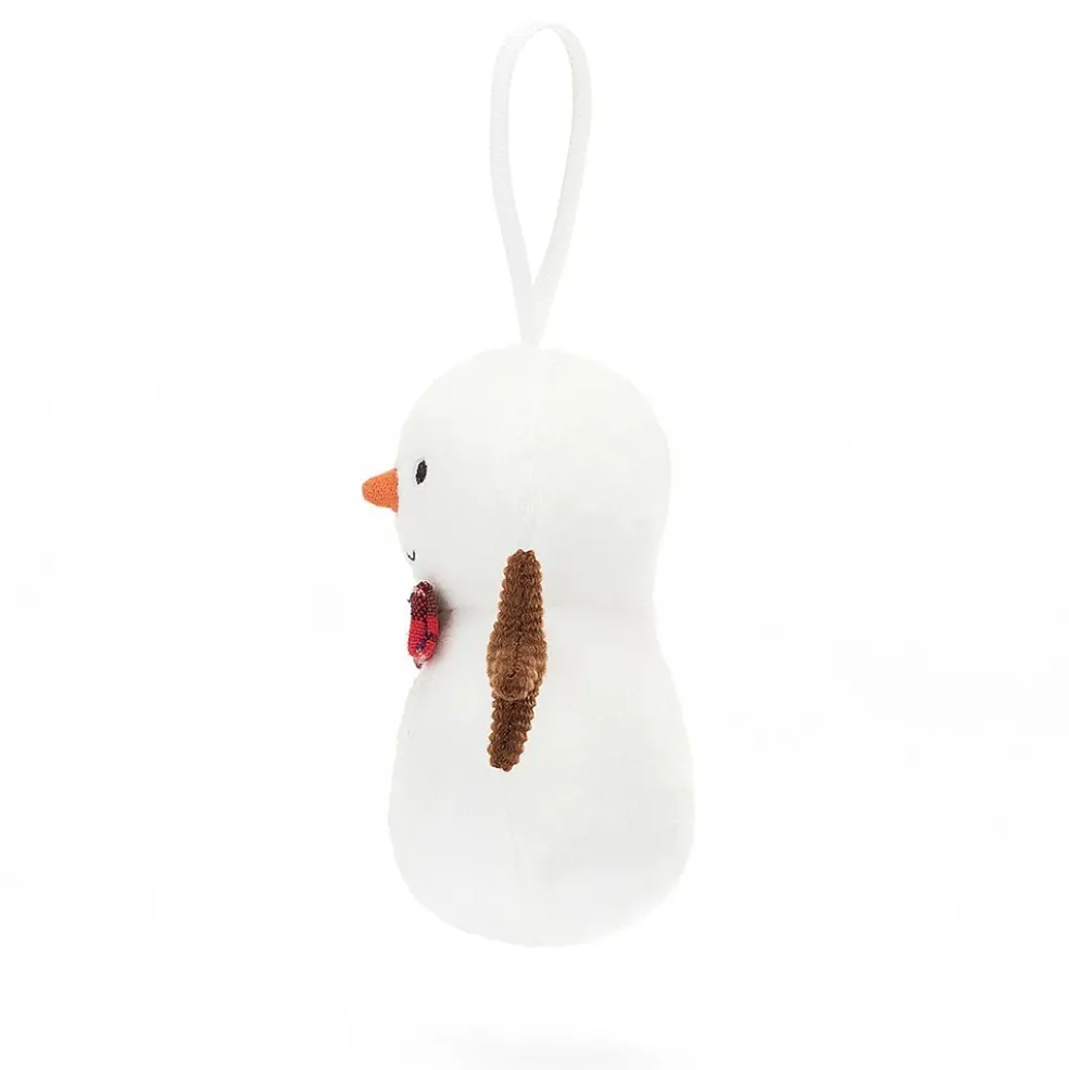 Jellycat Schneemann Festive Folly 9 cm