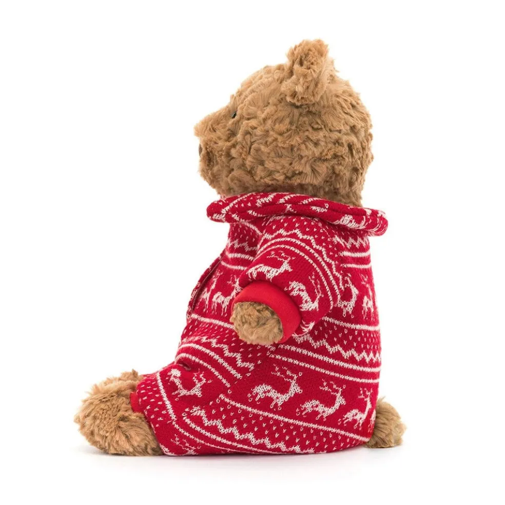 Jellycat Teddybär Bartholomew Schlafanzug