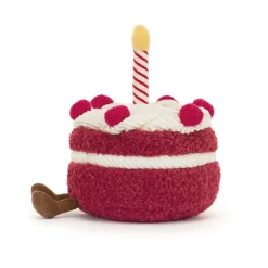 Jellycat Torte Cheri Cake Amuseable Plüschfigur 13 cm
