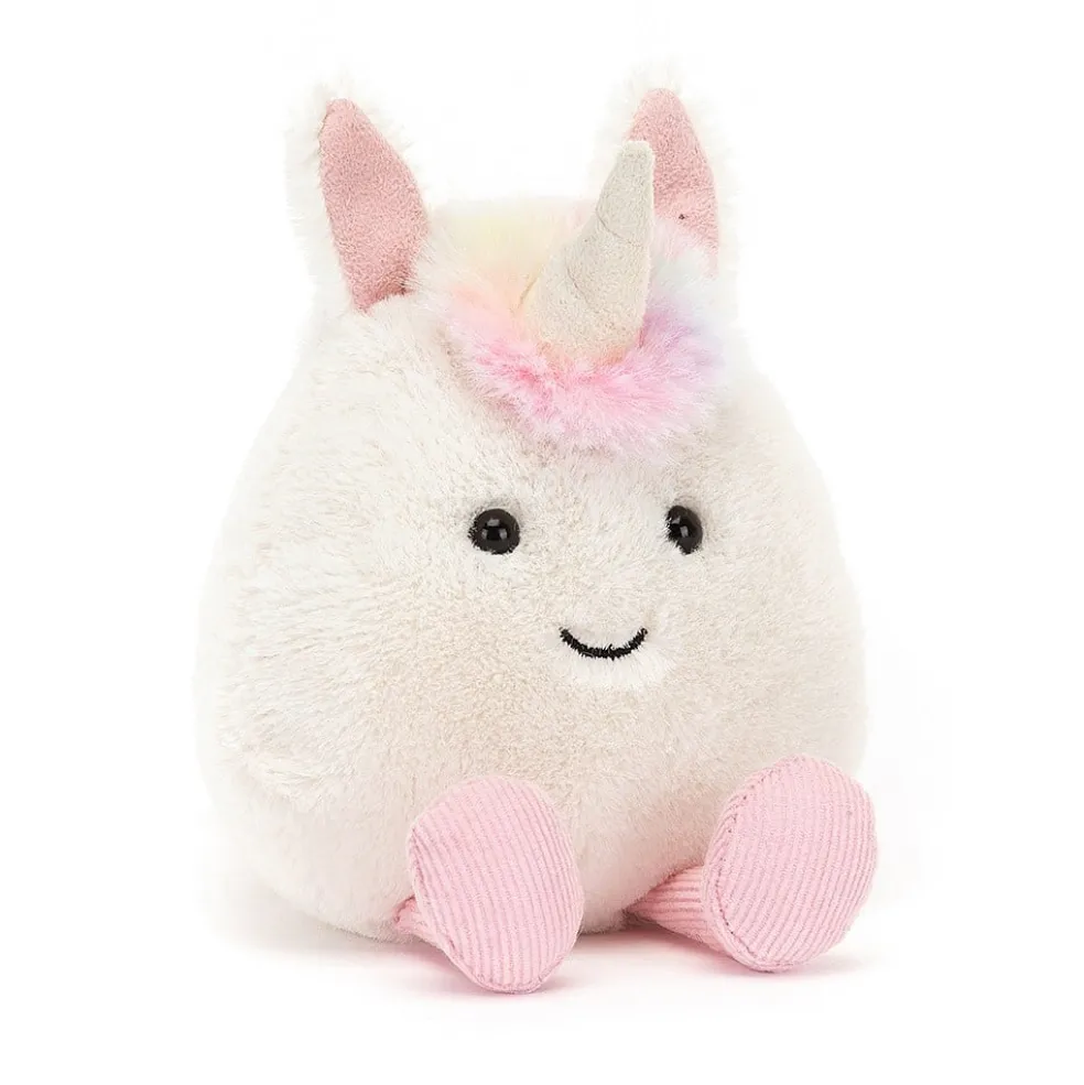 Jellycat Unicorn Amuseabean Kuscheltier 10 cm