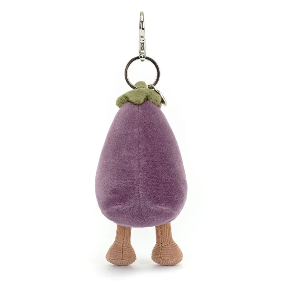 Jellycat Vivacious Gemüse Aubergine Schlüsselanhänger