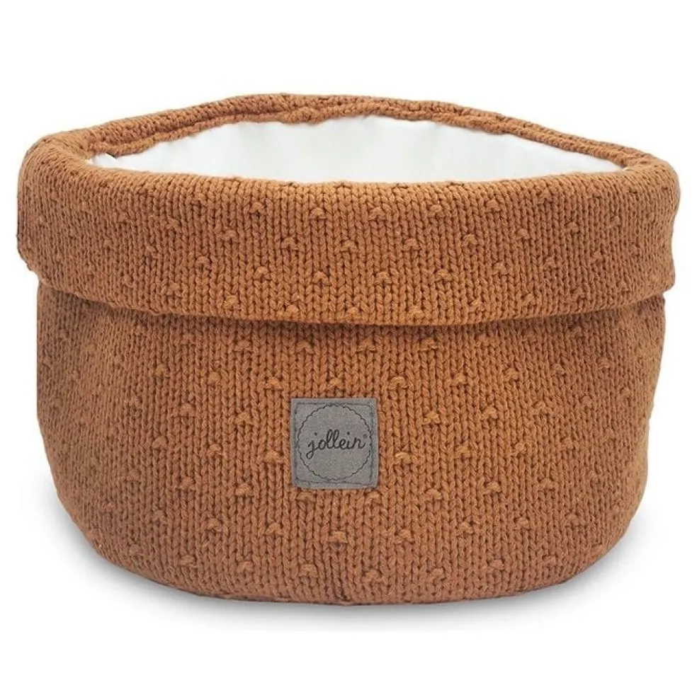 Jollein Aufbewahrungskörbe Bliss Knit Karamell