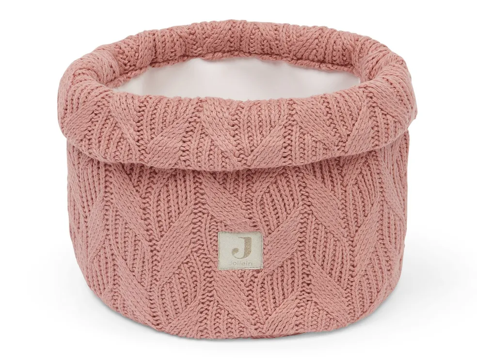 Jollein Aufbewahrungskörbe Spring Knit Rosewood
