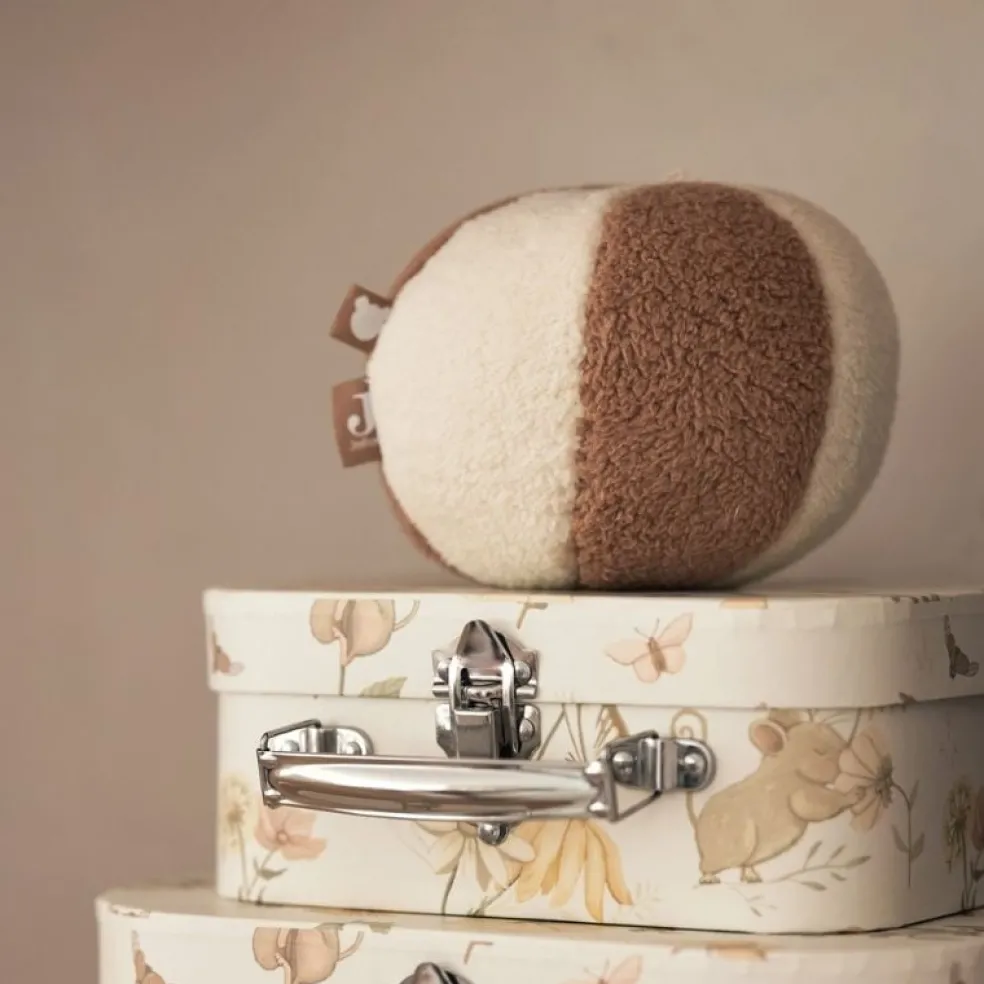 Jollein Babyball Stoff Biscuit 12 cm