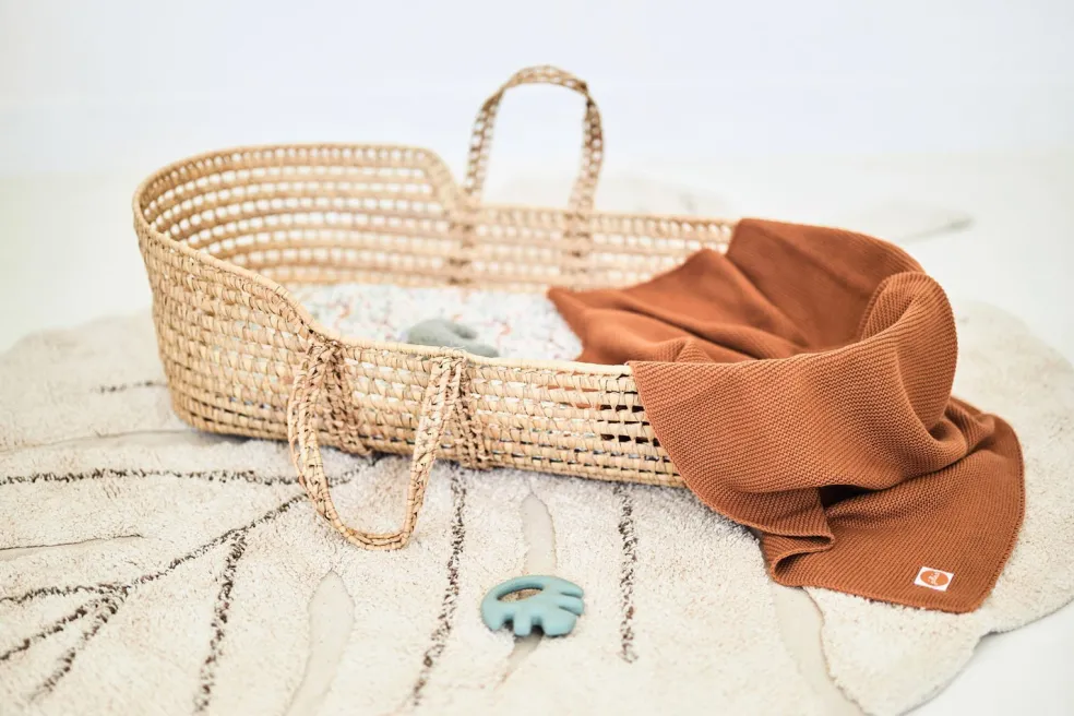 Jollein Babydecke Caramel Basic Knit 75 x 100 cm