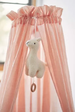 Jollein Betthimmel Vintage Pale Pink 155 cm