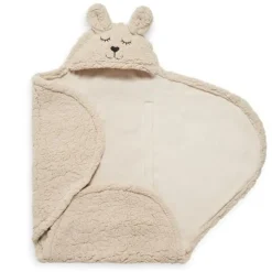 Jollein Einschlagdecke Bunny Beige Nougat 100 x 105 cm