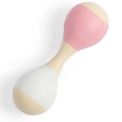 Jollein Holz Rassel Maracas Rosa