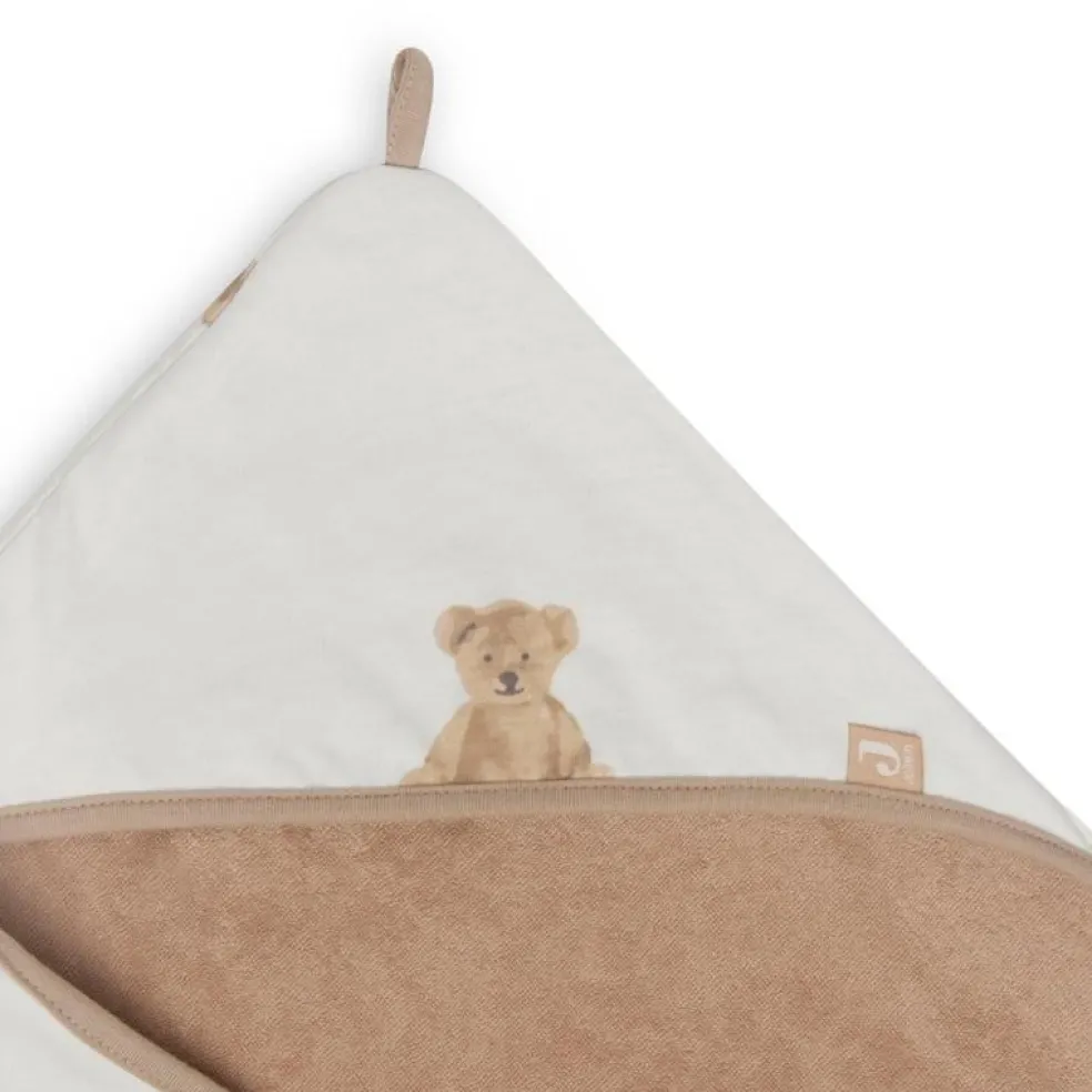 Jollein Kapuzenhandtuch Teddybär Beige