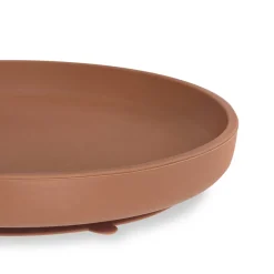 Jollein Kindergeschirr Braun Silikon Karamell