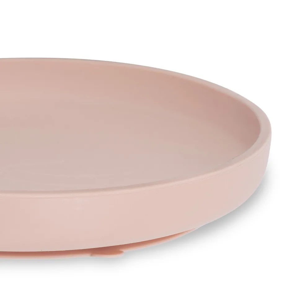Jollein Kindergeschirr Rosa Silikon Pale Pink