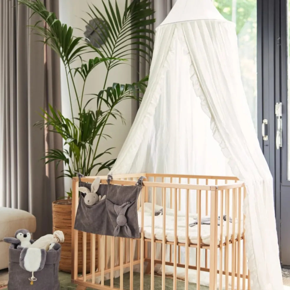 Jollein Moskitonetz Vintage Ruffle Ivory