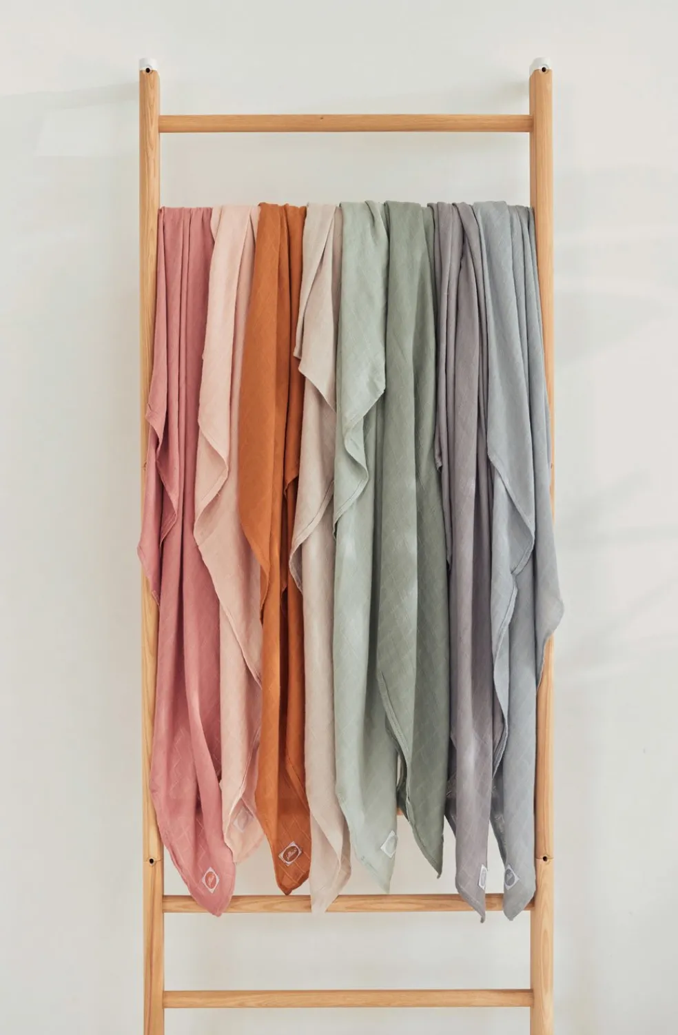 Jollein Mullwindeln Bambus Karamell 115x115 cm 2er Pack