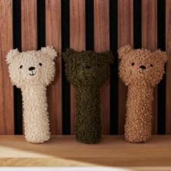 Jollein Rassel Teddybär Biscuit