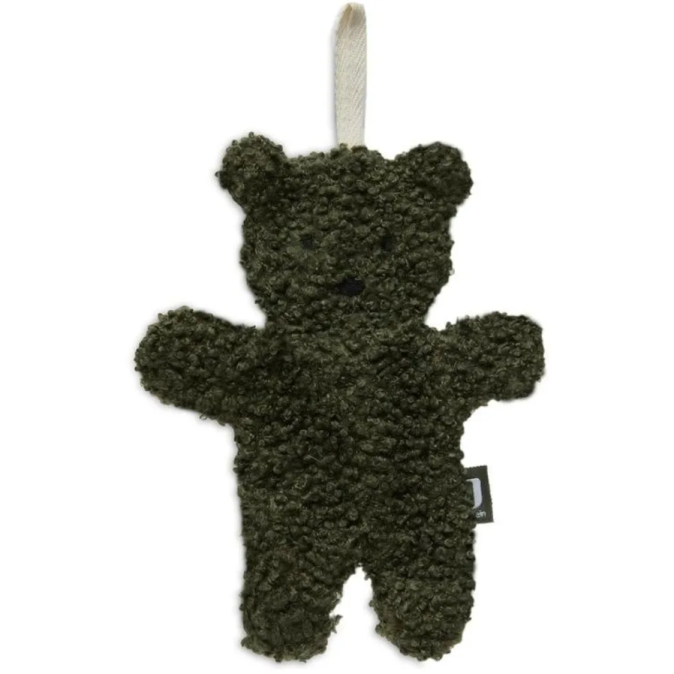 Jollein Schnullertuch Teddybär Grün