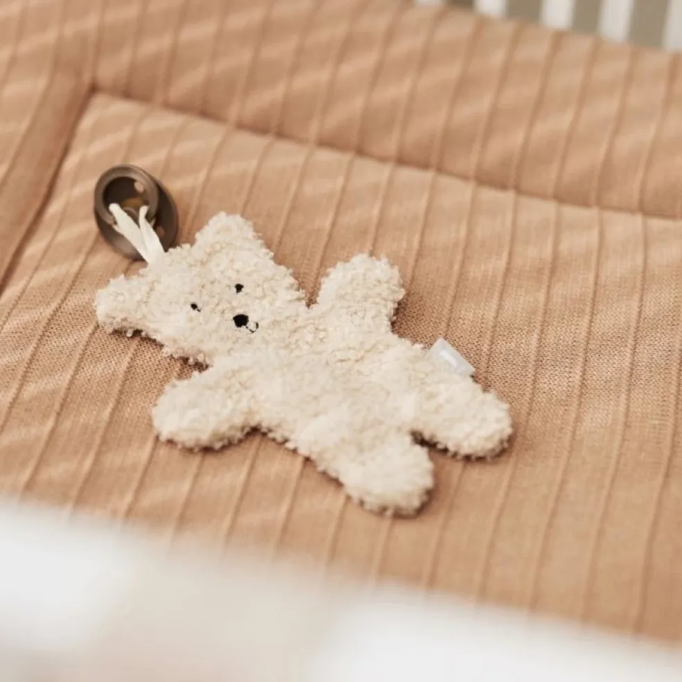 Jollein Schnullertuch Teddybär Natural Beige