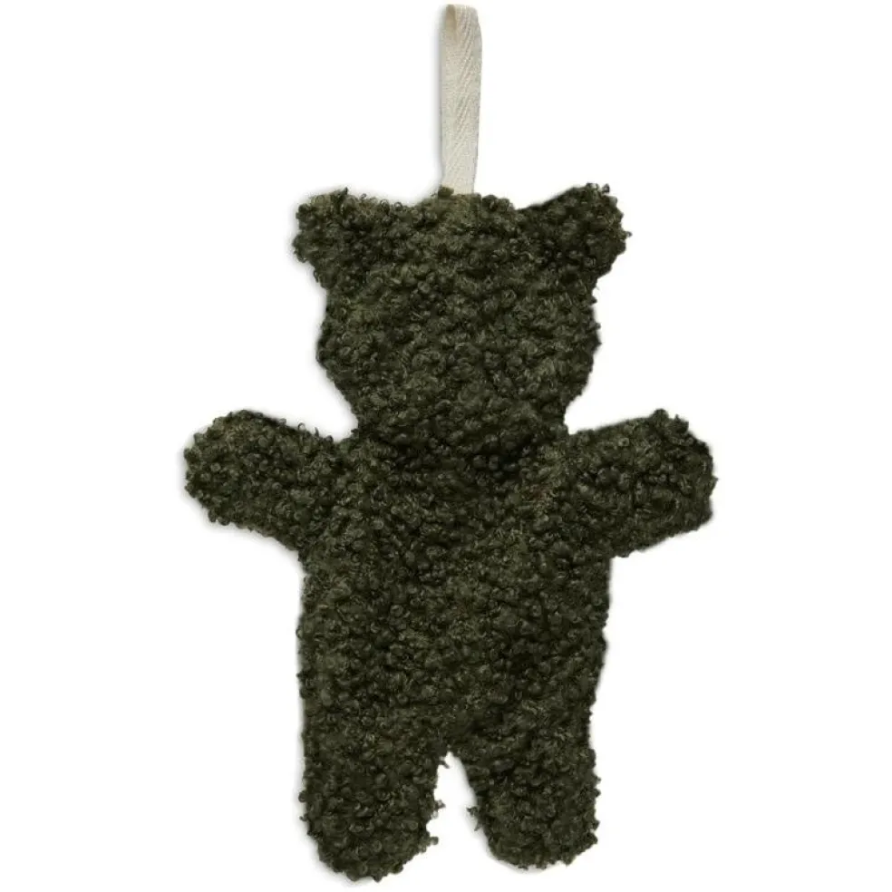 Jollein Schnullertuch Teddybär Grün