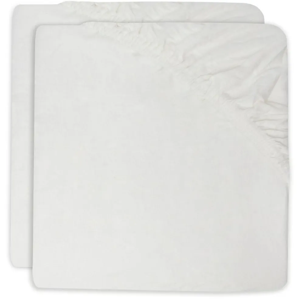 Jollein Spannbettlaken Jersey Wiege 40/50x80/90cm 2 Stück