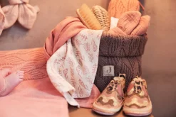 Jollein Wickelauflagenbezug Spring Knit Rosewood
