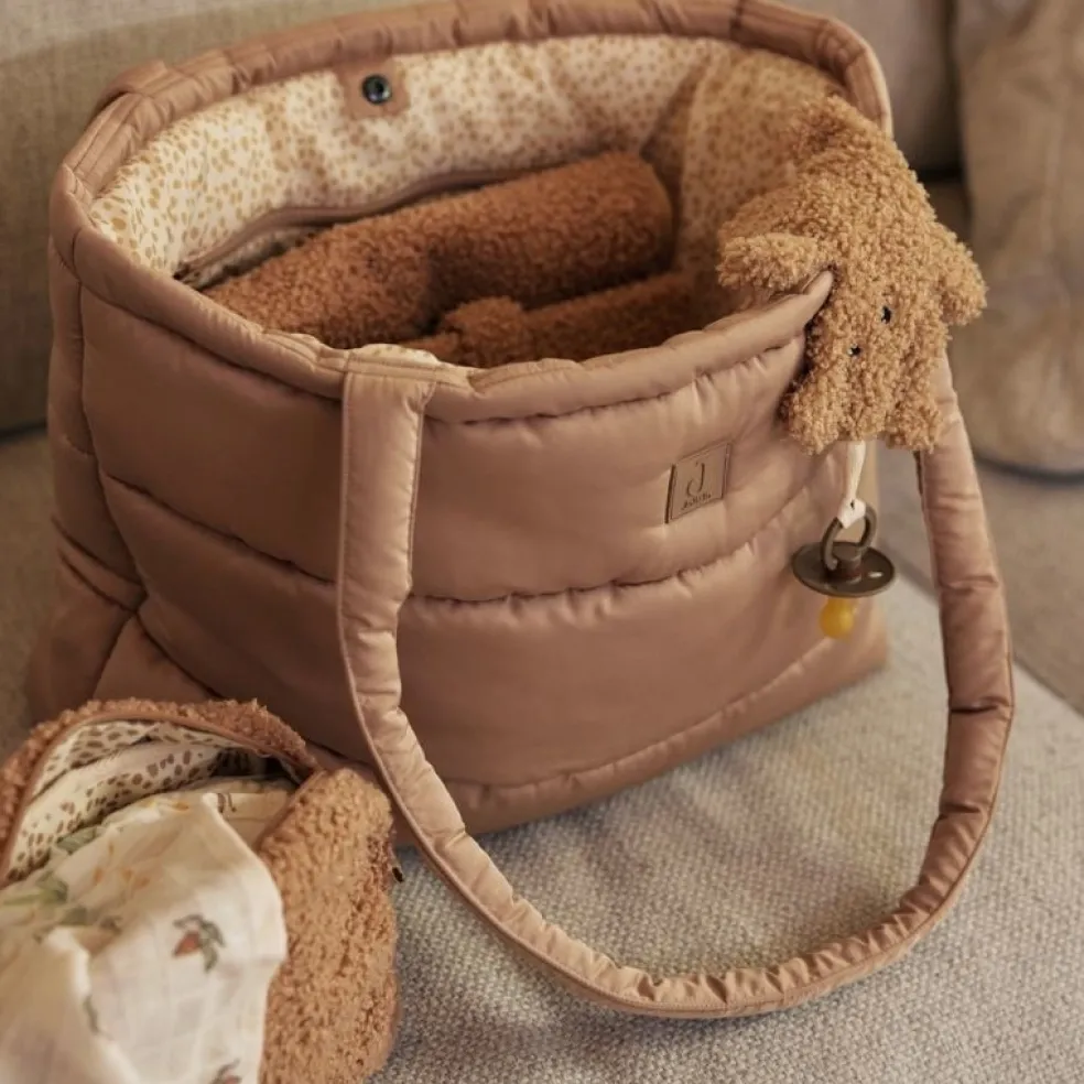 Jollein Wickeltasche Puffed Bag Biscuit