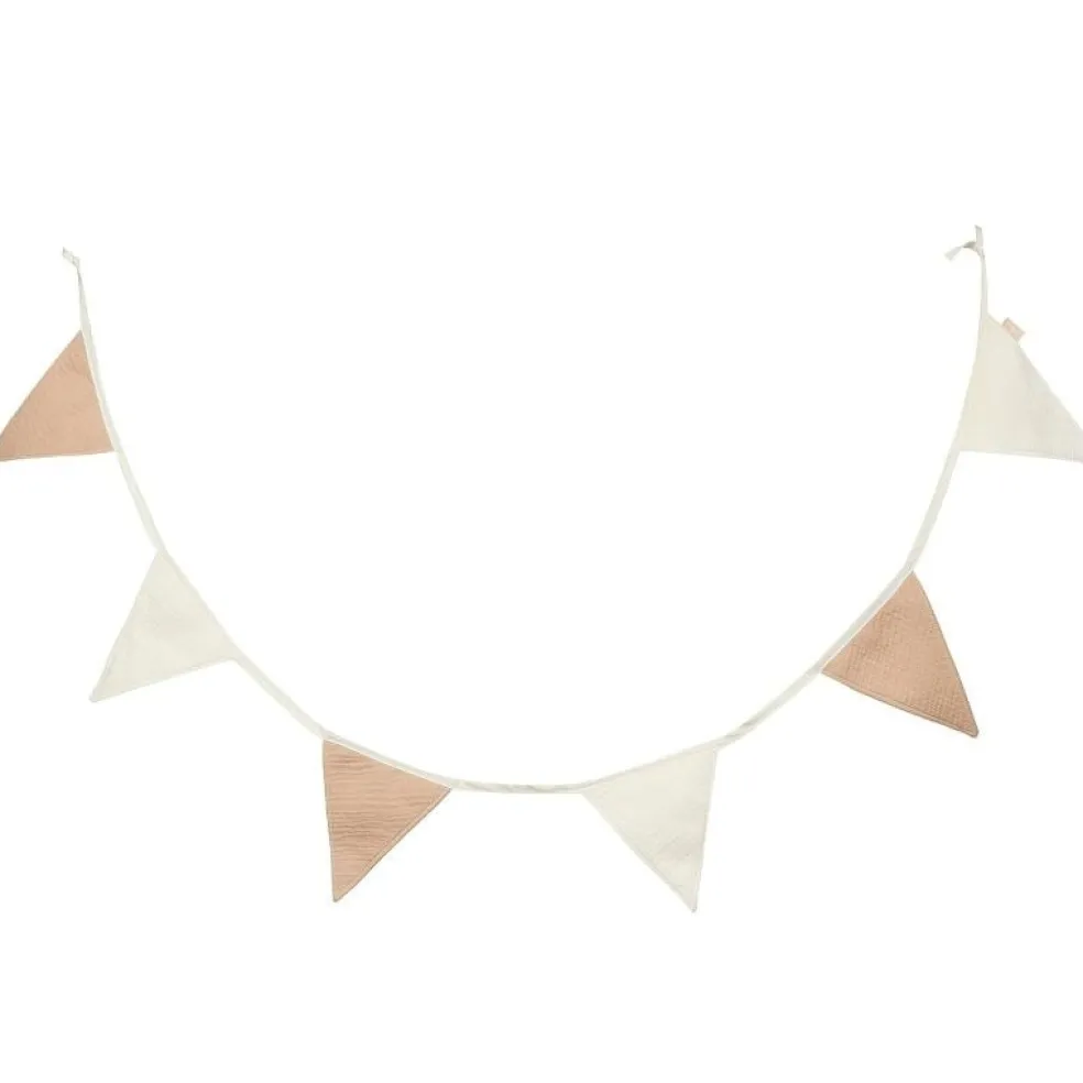 Jollein Wimpelkette Stoff Beige