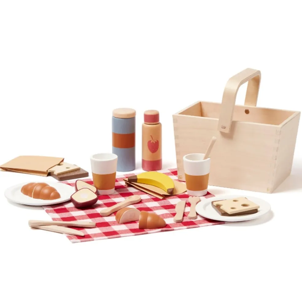 Kids Concept Picknick-Korb Kid's Hub Holz 1000605