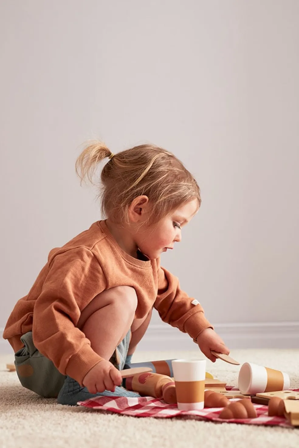 Kids Concept Picknick-Korb Kid's Hub Holz 1000605