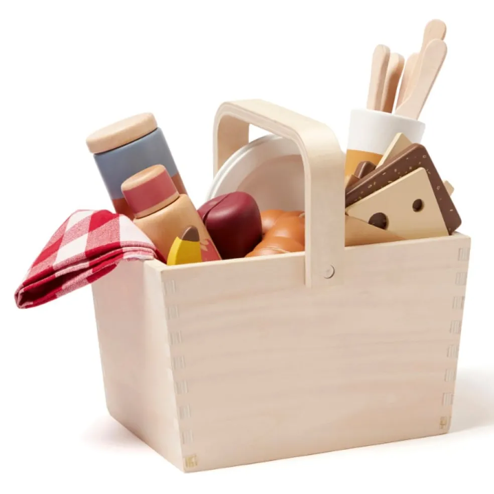Kids Concept Picknick-Korb Kid's Hub Holz 1000605