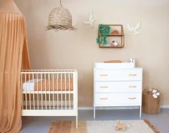KidsDepot Vogel Kick Beige Wanddekoration