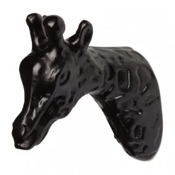KidsDepot Wandhaken Giraffe Schwarz Gio 10 cm