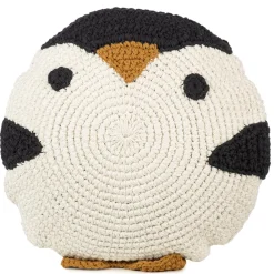 KidsDepot Zierkissen Pinguin Pim Beige