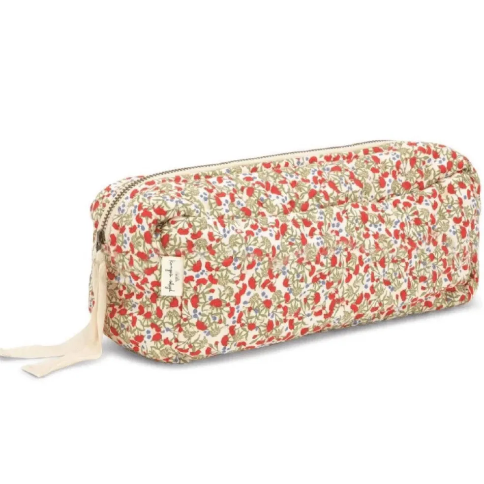 Konges Sløjd Kosmetiktasche Carnations Rot
